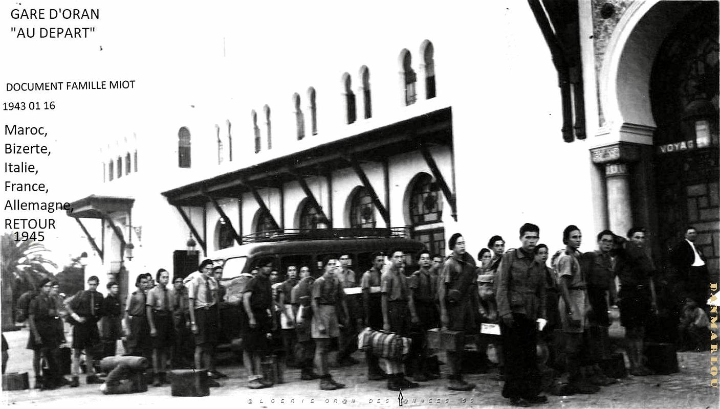 Oran  - Gare - Cote Depart - 1943.jpg